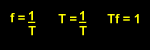 Reciprocal Formula
