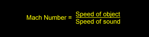 Mach Speeds Formula