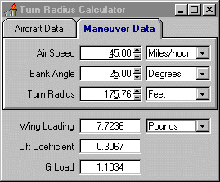 Turn Radius Calculator