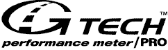 GTech Pro Accelerometer
