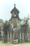Entrance to Manthirimanai. Note the Dutch style cupola.
