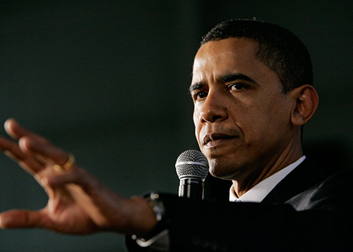 A somber Obama