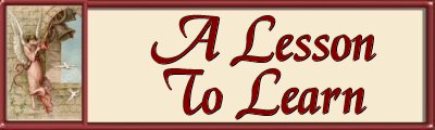 Lesson To Learn Banner