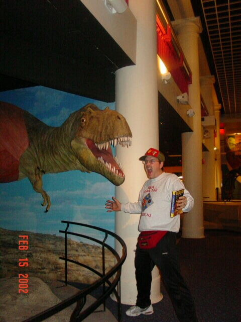 T-Rex vs. Dr. Bob