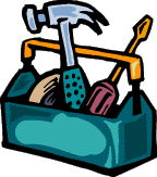 Graphic illustrating tools necessary to complete assignment.