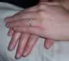 Tammy shows off her new engagement ring. (6,808 bytes)