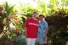 Shirley & Jackie on the lanai. (58,763 bytes)