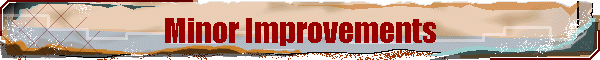 Minor Improvements