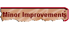 Minor Improvements