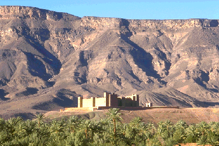 A view of a Ksar