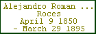 Alejandro Roman Domingo Roces