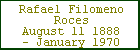 Rafael Filomeno Roces