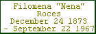 Filomena 