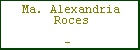 Ma. Alexandria Roces