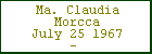 Ma. Claudia Morcca