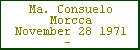 Ma. Consuelo Morcca