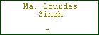 Ma. Lourdes Singh