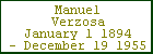 Manuel Verzosa
