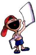 Animated Newsboy