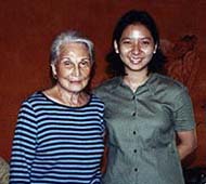 with Doña Elena Roces-Guerrero