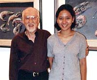with Alfredo "Ding" Roces