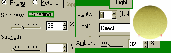 floor shading and lights