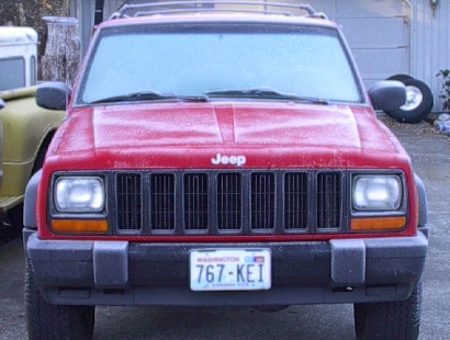 very cold Jeep