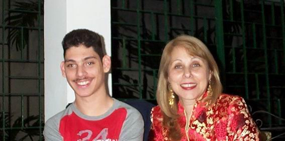 Morela y David, Navidad 2005