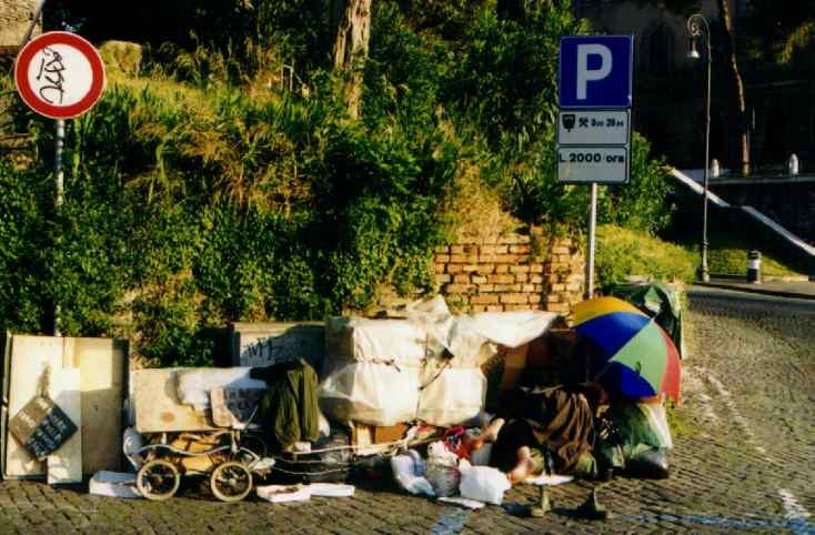 cheap lodging at the Roman Forum