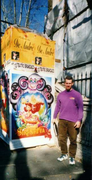 Me and La Sirenetta - The Little Merdaid - via Veneto