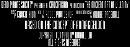 Copyright (C) 1998 By Ronald Lai
