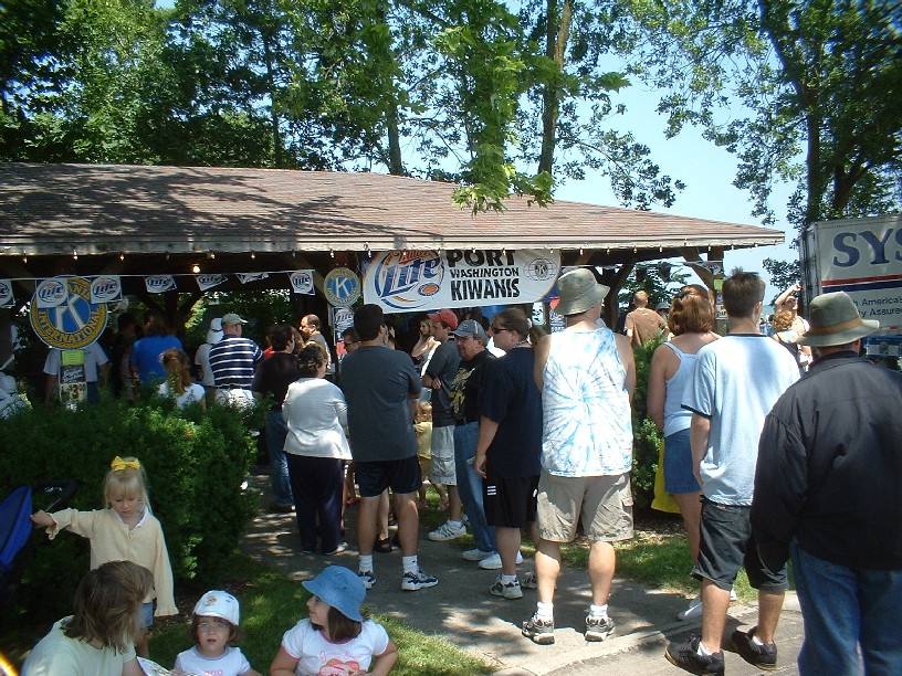 Kiwanis Fish 'n Chips Stand, Port Fish Day 2004
