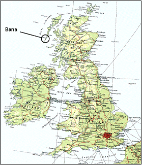 Map of British Isles