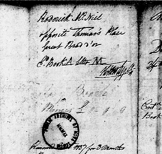 Roderick McNeil's warrant