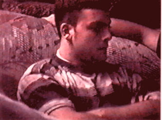 Dwayne at a party at his cousin Matt's