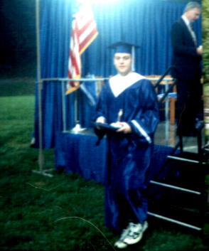 Dwayne graduating High School