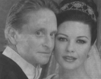 Michael Douglas and Catherine Zeta Jones.