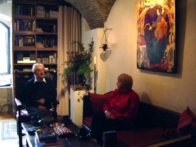 Entertaining a visitor