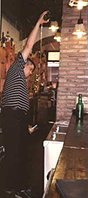 Spanish Specialities - pouring of the Sidra