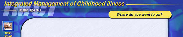 IMCI main menu rollover