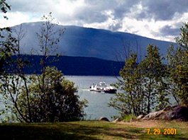 Revelstoke to Nakusp -- By Ferry