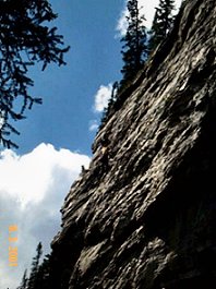 Lake Louise Rock Climbers (Look Hard)