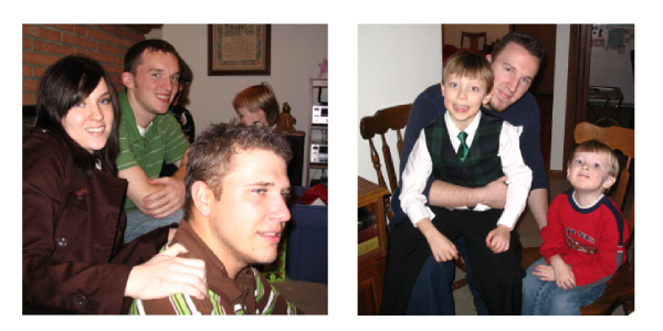 All the grandchildren came to Mama and Papa's Dec. 21, 2008
