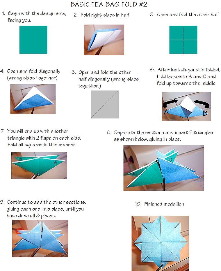 Instructions for Basic Fold #2