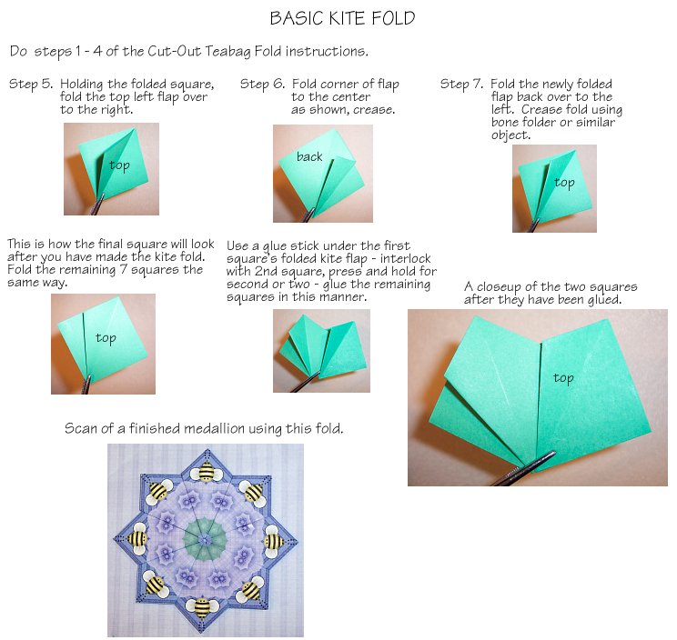 Instructions for Basic Kite Fold