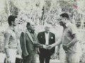     / Leonov meeting people