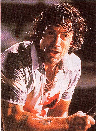 Robert DeNiro gets messy