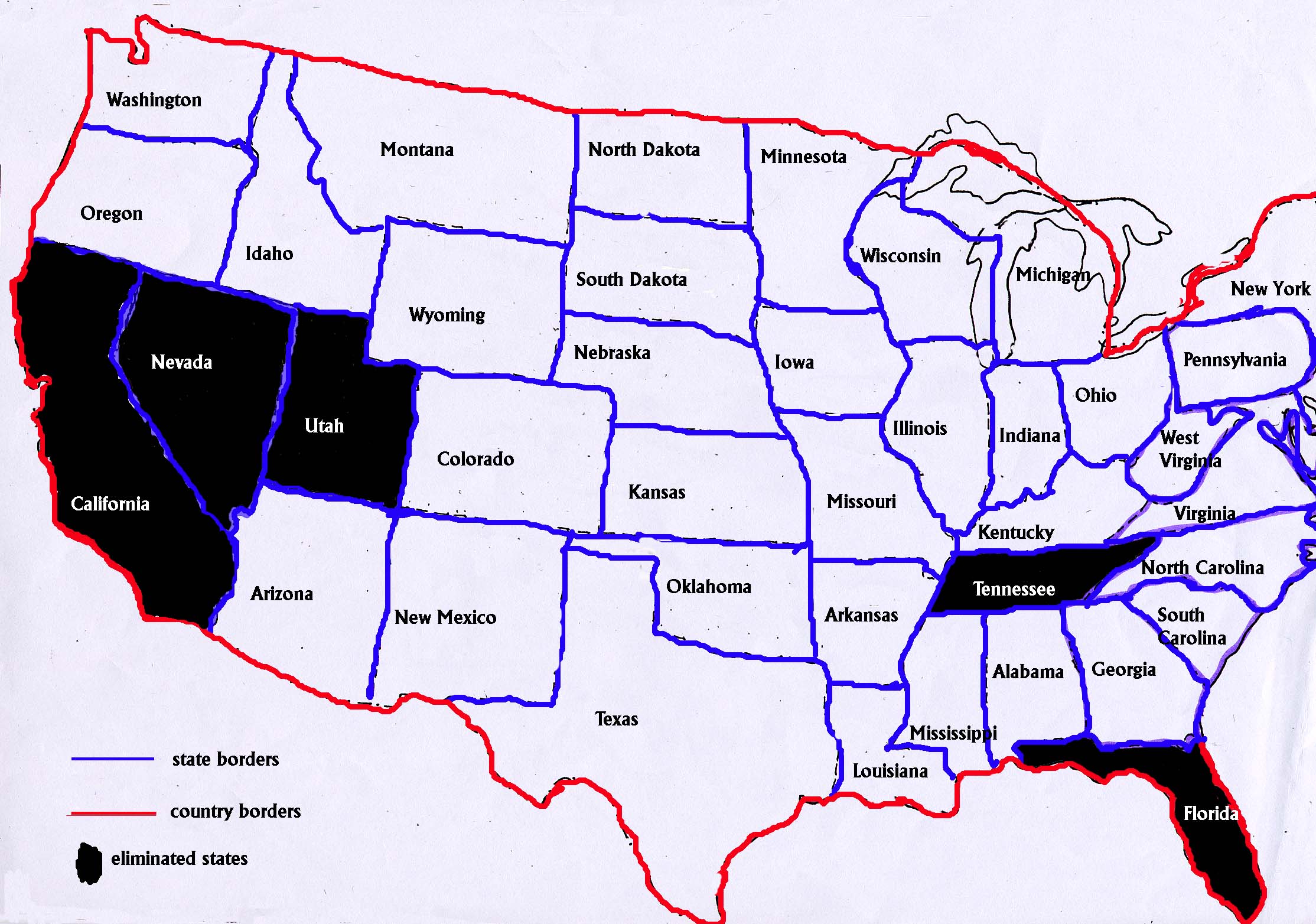 so I cut off half the Eastern seaboard. Well, I didn't think it was there anyway