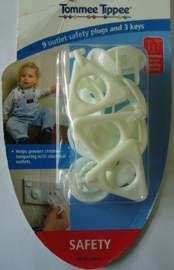 Tommee Tippee Power Outlet Socket Covers - packet of 9