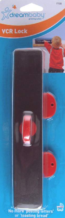 VCR Lock for your video player.  Keep little fingers and everything out of it!